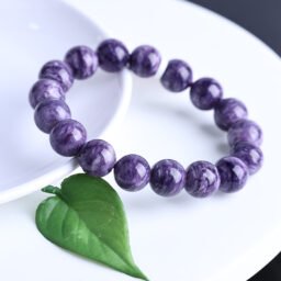 Collector's Grade Charoite & Lavender Jade Bracelet